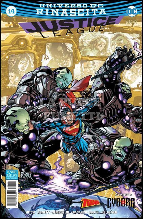 JUSTICE LEAGUE # 72 - JUSTICE LEAGUE 14 - RINASCITA